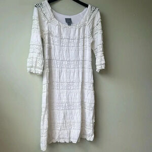 Rabbit White Lace Dress‎